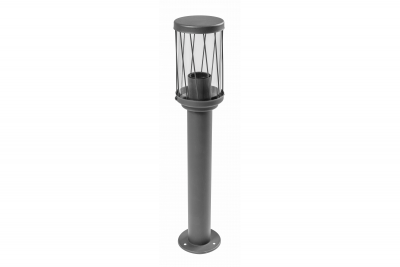 Dekor KERTA-P 50 havelampe E27 MAX.12W IP44 AC220-240V 50-60Hz stolpe grafit 1208963907