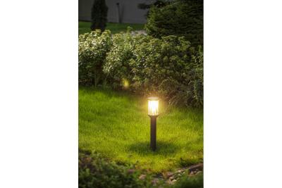 Dekor KERTA-P 50 havelampe E27 MAX.12W IP44 AC220-240V 50-60Hz stolpe grafit 1208963907