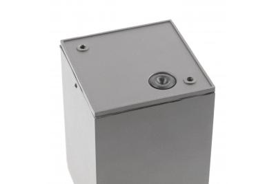 Dekor Loftarmatur LENTO alum 100x130 IP54 max 35W firkantet grafit. 1208963923