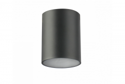 Dekor Loftarmatur LENTO alu 100x130 IP54 MAX.35W rund grafit. 1208963924