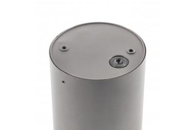 Dekor Loftarmatur LENTO alu 100x130 IP54 MAX.35W rund grafit. 1208963924