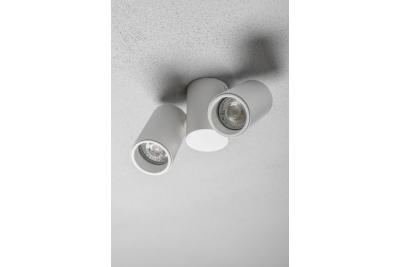 Dekor Loftarmatur LUPO aluminium 17,5x5,6x11,5 IP20 2*GU10 maks. 50W rund hvid. 1208963925
