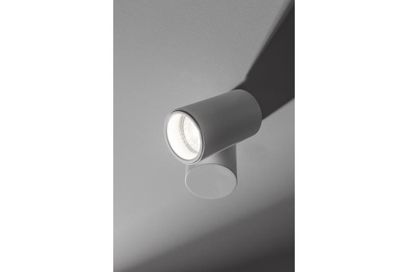 Decor Ceiling luminaire LUPO aluminum 11.6x5.6x11.5 IP20 1*GU10 max. 50W round white 1208963927