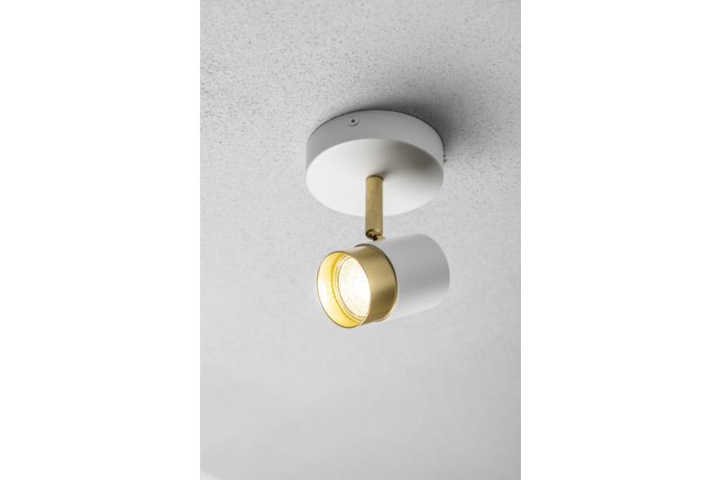 Decor Ceiling luminaire ORIO aluminum 11.6x5.6x11.5 IP20 1*Gu10 max. 50W round white 1208963968
