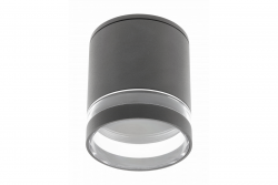 Dekor Loftarmatur RIVEN aluminium 102x120 IP54 MAX.35W rund grafit. 1208963984