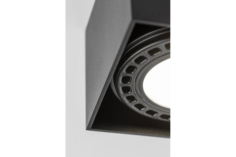 Decor Ceiling fixture SAKURA alum. 120x120x85 IP20 ES111 GU10 square black 1208963991