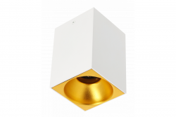 Dekor Loftarmatur TENSA alum. 90x90x140 IP20 GU10 firkantet hvid. 1208964021