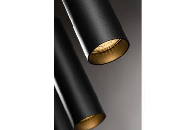Dekor Ophængt armatur TRESOS II 3xGU10 aluminium IP20 maks. 3x20W sort. 1208964030