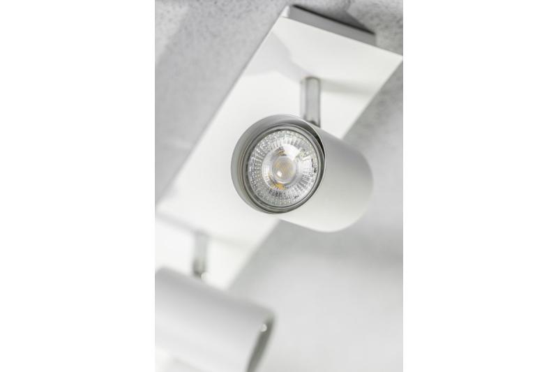 Decor Ceiling luminaire VENETO IP20 max. 20W 2 x GU10 round white 1208964037