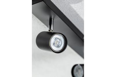 Dekor Loftarmatur VENETO IP20 maks. 20W 4 x GU10 rund sort. 1208964042
