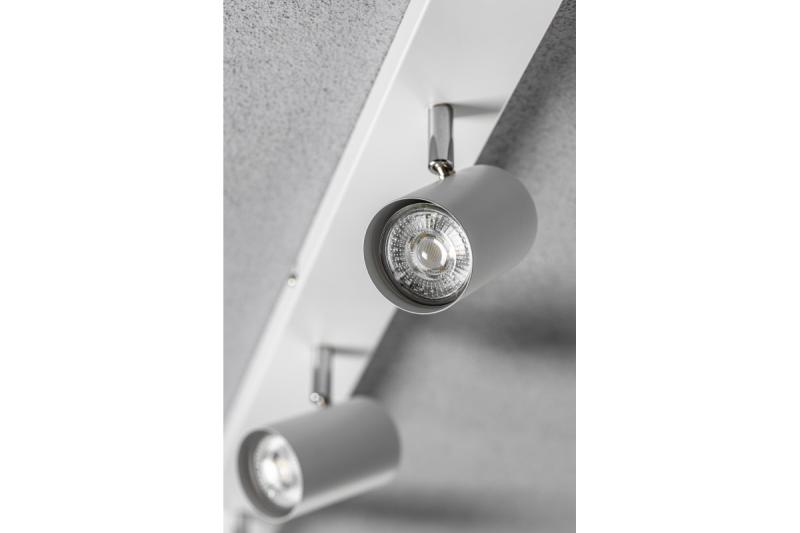 Decor Ceiling luminaire VENETO IP20 max. 20W 5 x GU10 round white 1208964043