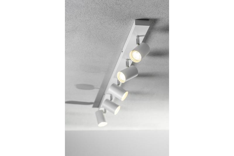 Decor Ceiling luminaire VENETO IP20 max. 20W 5 x GU10 round white 1208964043