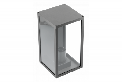 Dekor Havearmatur VENTANA-AU E27 MAX.20W IP54 AC220-240V 50-60Hz øverste væglampe lige sort. 1208964048