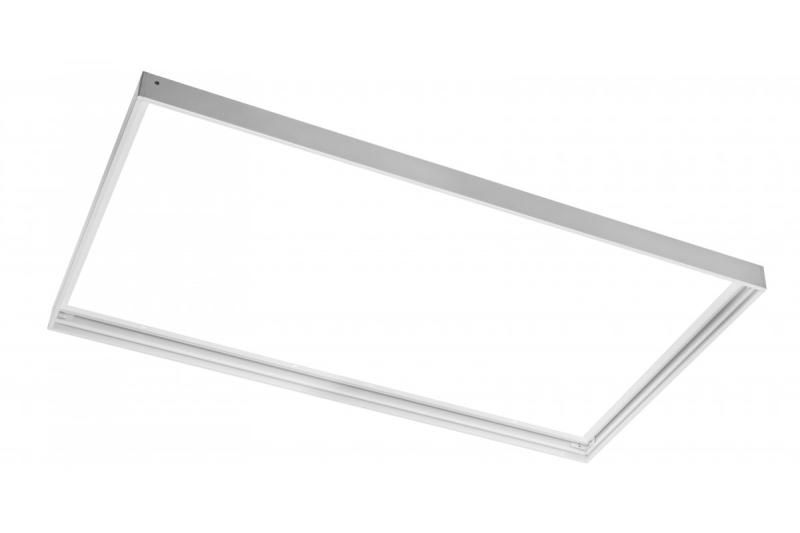 RAMME TIL LED-PANEL OVERFLADEMONTAGE 30x60cm (KING), hvid 1208965295