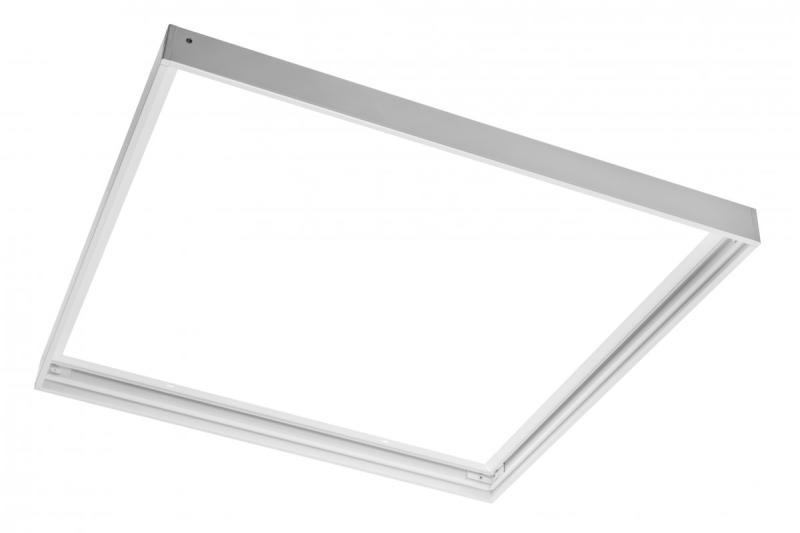 RAMME TIL LED PANEL OVERFLADEMONTAGE 60x60cm (KONGE), hvid 1208965296