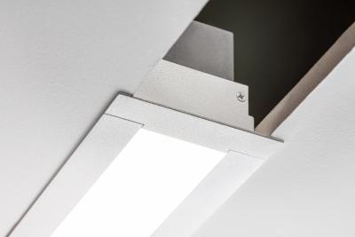 Dekorationsramme til indbygning af LUNA armatur 120 cm hvid. 1208965298