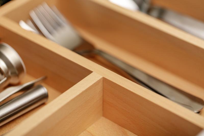 Decor Cutle Bestikbakker Justerbart bestikstativ Farve Bøg 1208966290