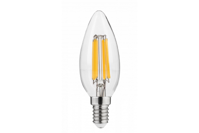 LED LYSKILDE, FILAMENT, A-G, C35, 4000K, E14, 5,8W, AC220-240V, 360°, 640lm, 50mA 1208966965