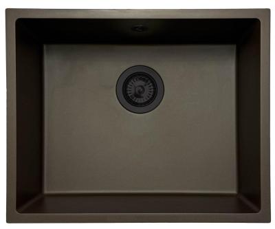 GraniteMy Universal granit café vask 50x40 cm til underbygning, overbygning og planlimning med sort prop 1208967228