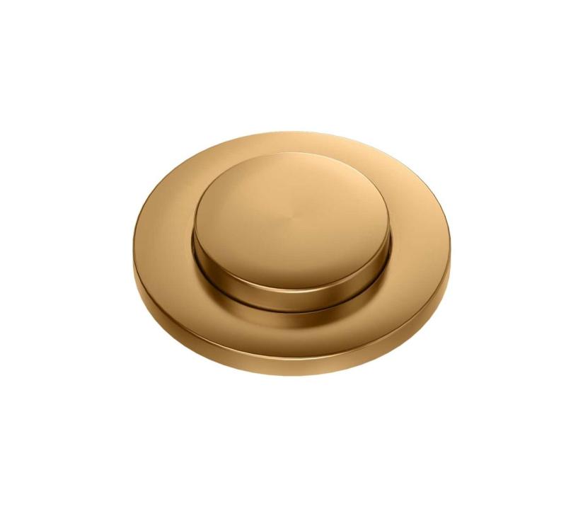 Quadri Oxford kobber afløbssæt til vask inkl. overløb og tryk-til-åben-knap kobber 1208967545