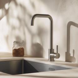 Pure.Sink Elite Steel Pure køkkenarmatur Rustfrit Stål PS8010-02