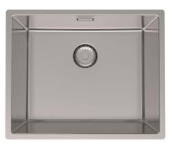 Pure.Sink Prestige rustfrit stål vask 50x40 cm 10mm radius undermontering, planmontering og overmontering PPG5040-02