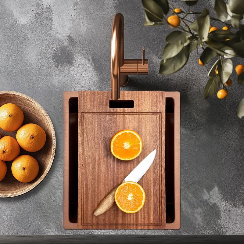 Pure.Sink Prestige skærebræt træ PPGCB40-23