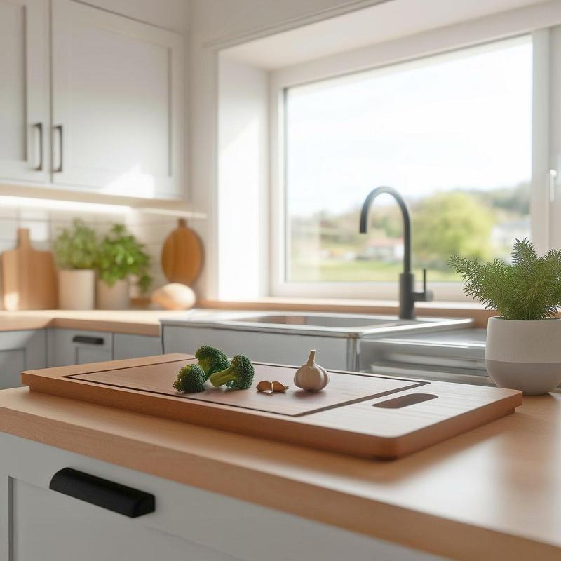 Pure.Sink Prestige skærebræt træ PPGCB40-23