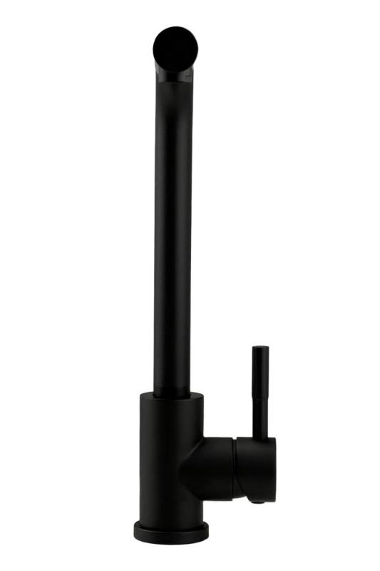 Pure.Sink Elite Steel Spark køkkenarmatur Mat Sort PS8040-10