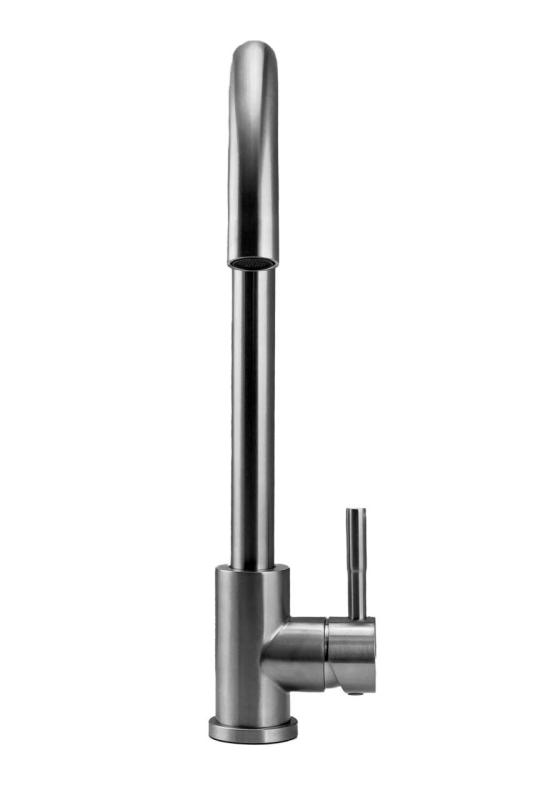 Pure.Sink Elite Steel Stream køkkenarmatur rustfrit stål PS8044-02