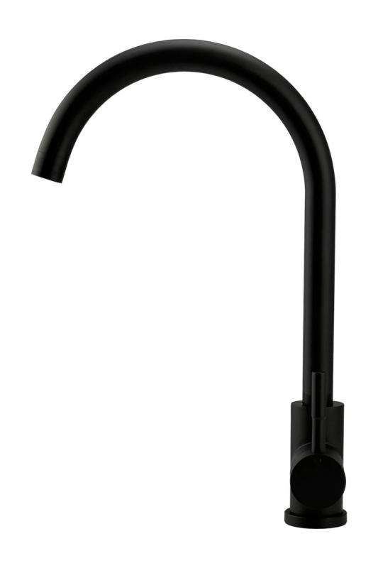 Pure.Sink Elite Steel Stream køkkenarmatur Mat sort PS8044-10