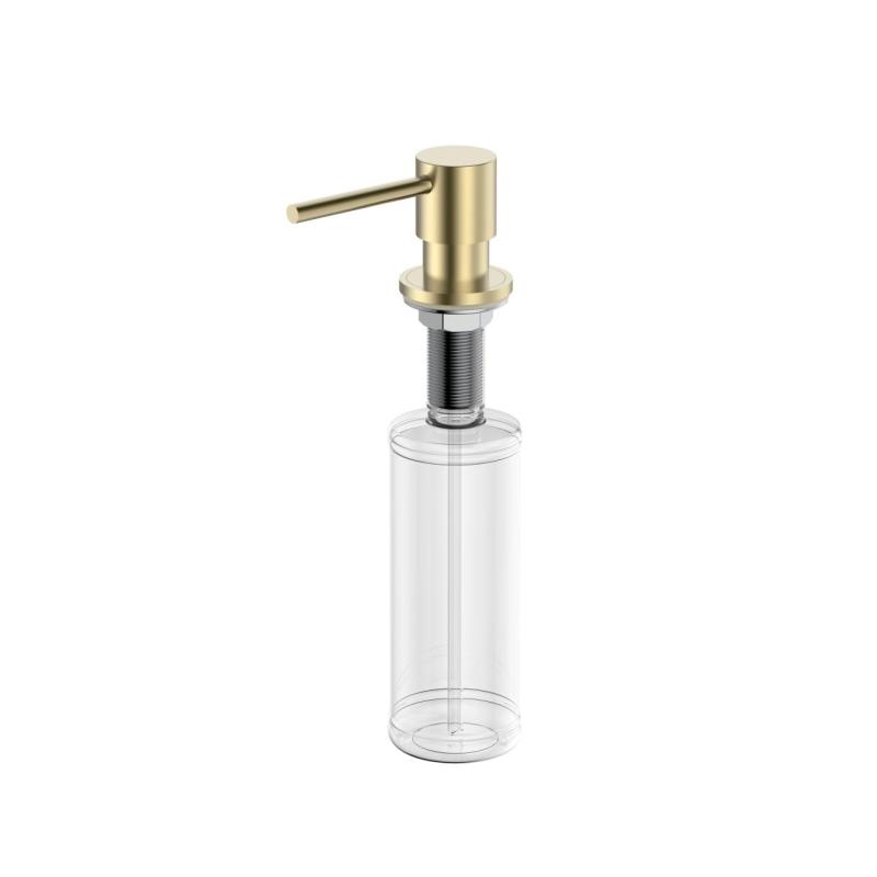 Pure.Sink Elite Steel Shine indbygget sæbedispenser PVD børstet guld PS9010-60