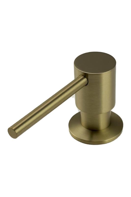 Pure.Sink Elite Steel Shine indbygget sæbedispenser PVD børstet guld PS9010-60