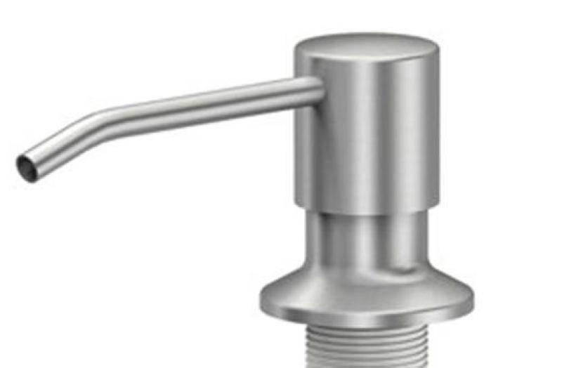 Quadri Manchester Indbygget Sæbedispenser Rustfrit Stål - Genopfyldes fra Oven 1208967655