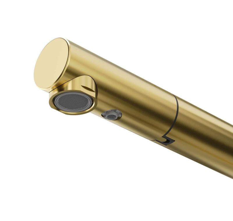 Quadri Ellesmere Køkkenarmatur PVD Guld 3-vejs med ekstra tilslutning til filtreret vand 1208967781