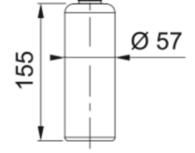 Franke Atlas Plastflaske til Sæbedispenser reservoir 133.0641.890