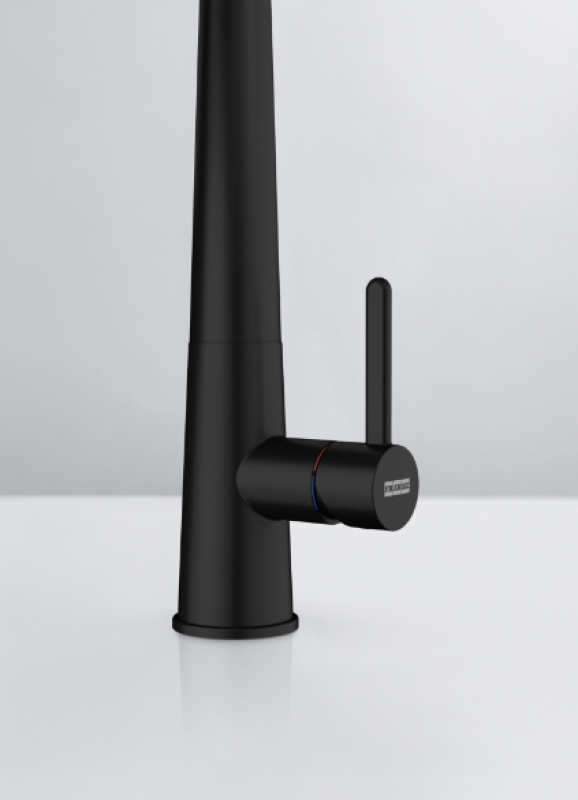 Franke Icon Etgrebs Køkkenarmatur med Fleksibel Håndbruser, Sort 115.0690.598