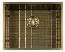 Lorreine Patina vask 50x40 undermontering, planmontering og overmontering inklusive bundrist 50SP-Patina-BG