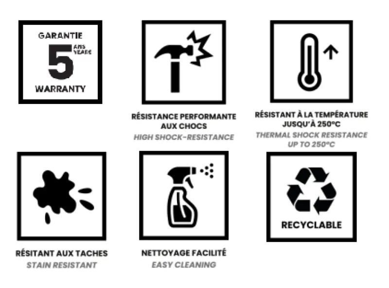 Sort stor vask 70x40cm undermontering, overmontering og planmontering med kobberprop 1208968039