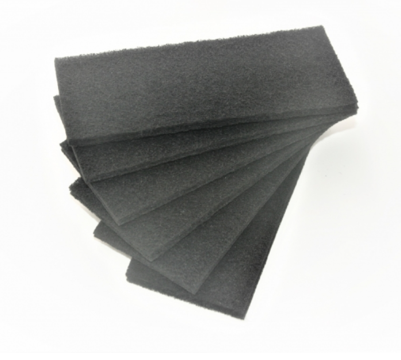 Franke Aktivt Kulfilter Sort - 6 stykker 133.0038.254