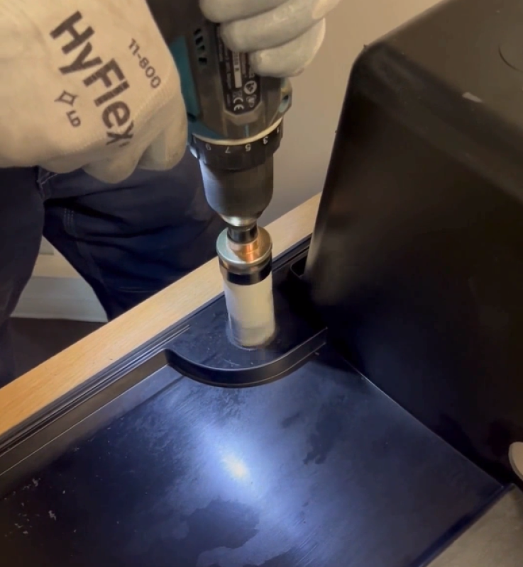 Hoegert kulstofstål hulsavsæt 14-dele.