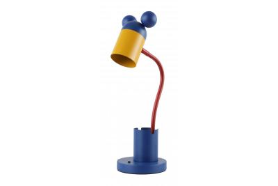 Skrivebordslampe MOUSE, 5495, max.250V, 50/60Hz, 1*E27, max.25 W, dia.8 cm, IP20, navy/gul