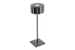 LED bordlampe AZELIA, 2,5W, 200lm, DC 5V, 1A, 4000 K, batteri 4000 mAh, dæmpbar, sort