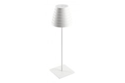 FIZZI Led bordlampe, 2,5W, 200lm, DC 5V, 1A, 4000 K, batteri 4000 mAh, hvid