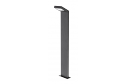 Havebelysning LONDON LED, 10W, 720lm, IP54, AC220-240V, 50/60Hz, 4000K, lige stolpe, 78 cm, sort