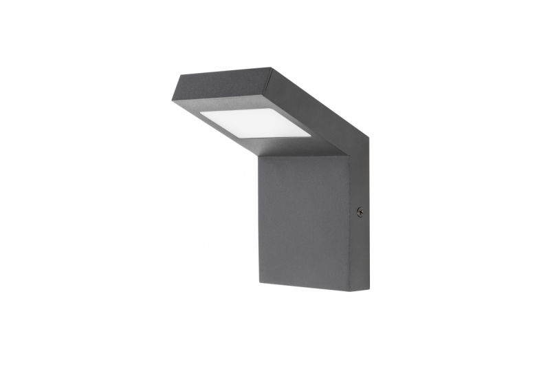 Havebelysning LONDON LED, 10W, 720lm, IP54, AC220-240V, 50/60Hz, 4000K, væglampe, sort