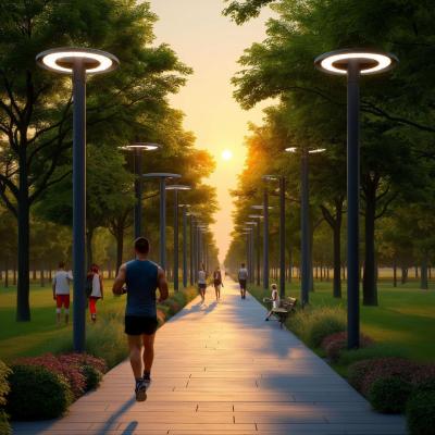 ORLANDO gade- og parklampe, LED, 100W, 10000lm, 4000K, AC180-250V, IP65, 5y