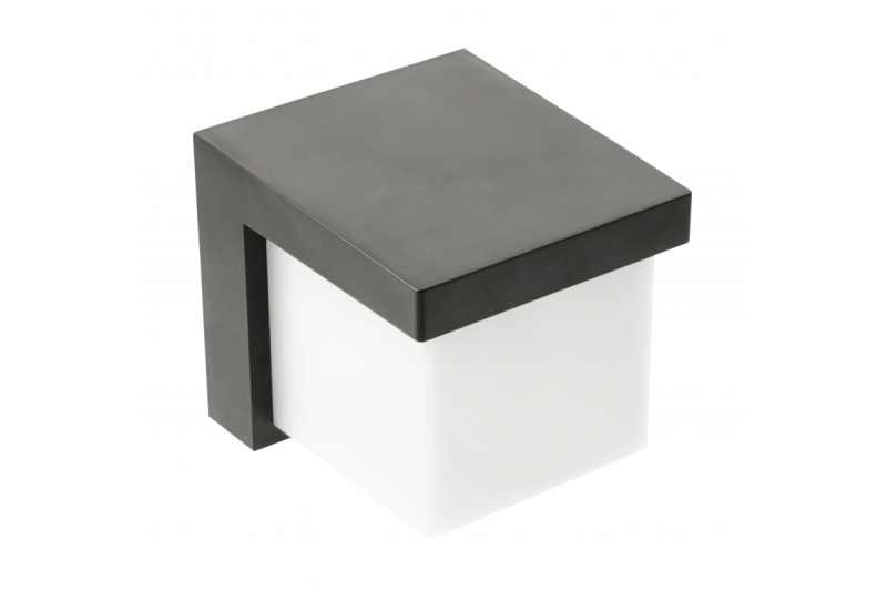 TROPEA LED-lampe 10W, 900lm, IP54, AC220-240V, 50/60Hz,4000K, sort