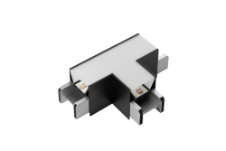 VINEA T-konnektor, LED, sort