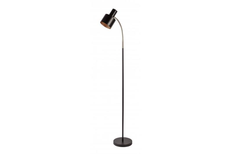 Gulvlampe SELVIA II, 5754, maks. 250 V, 50/60 Hz, 1*E27, maks. 25 W, IP20, dia. 12 cm, sort/guld